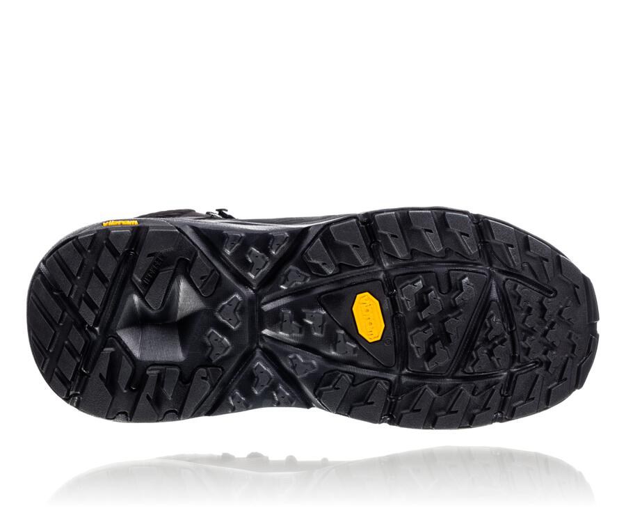 Hoka One One Mens Hiking Boots - Kaha GORE-TEX - Black - OJXS75961
